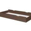3S. x Home Tiroir pour lit junior Couchage marron 90x200 Discount