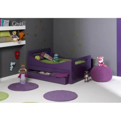 3S. x Home Tiroir pour lit évolutif Mauve FEROE Jaune Best