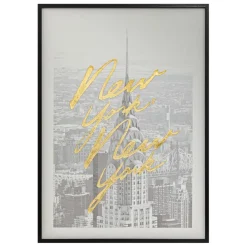 3S. x Home Toile imprimée encadrée Betty Outlet