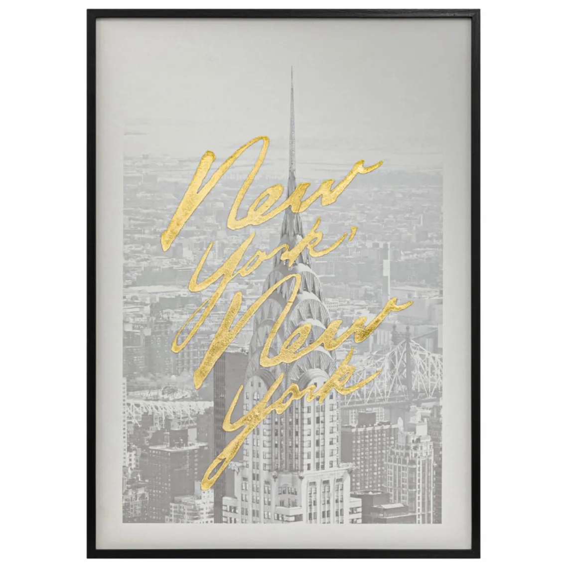 3S. x Home Toile imprimée encadrée Betty Outlet