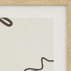 3S. x Home Toile imprimée encadrée Coralie Outlet