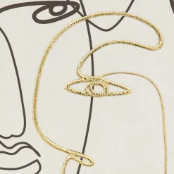 3S. x Home Toile imprimée encadrée Coralie Outlet