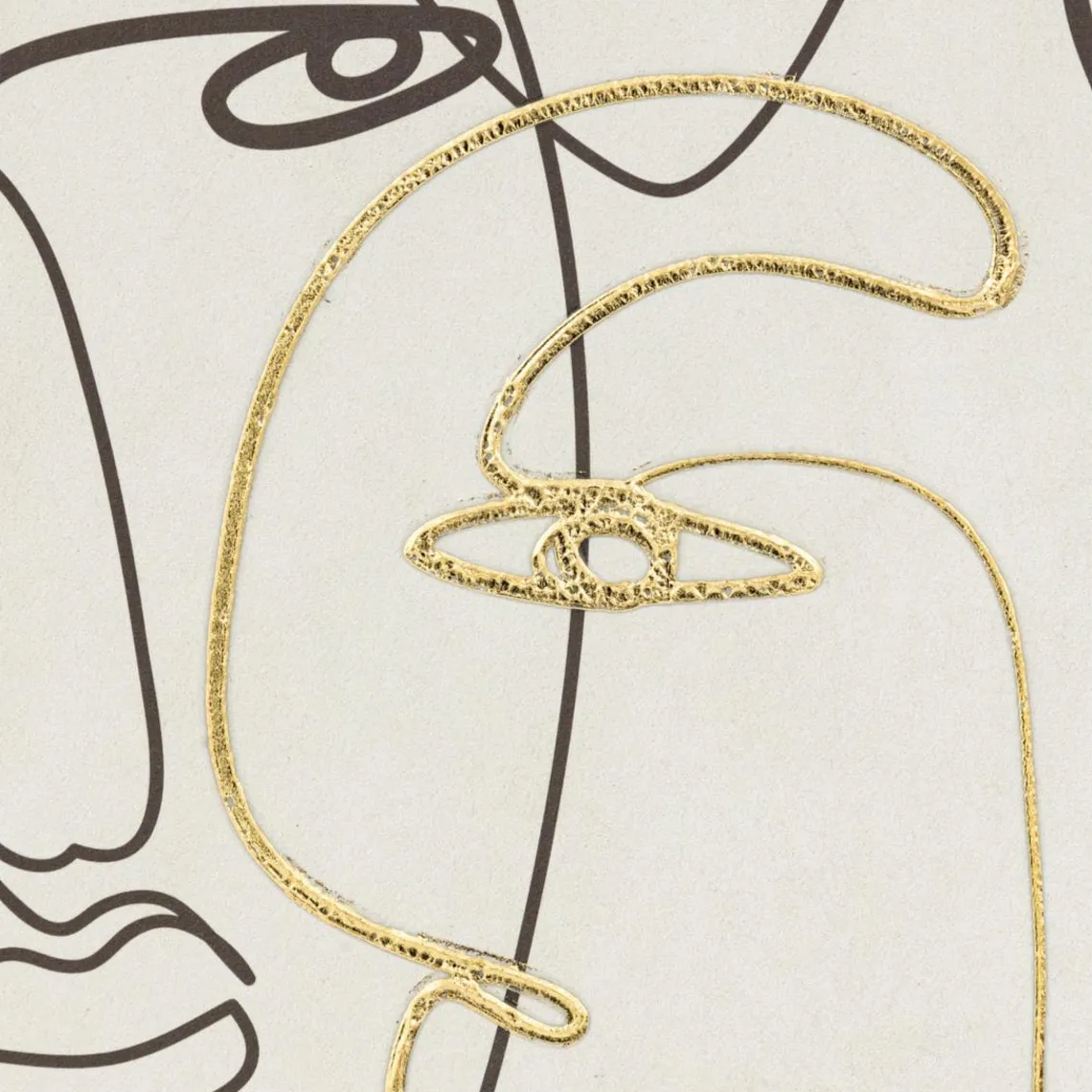 3S. x Home Toile imprimée encadrée Coralie Outlet