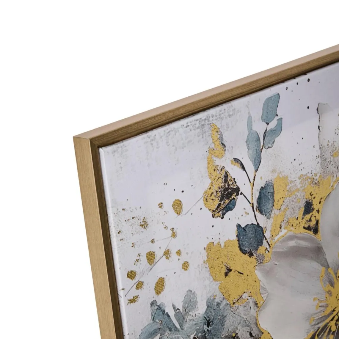 3S. x Home Toile imprimée encadrée Jiho bleu Sale