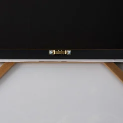 3S. x Home Toile imprimée encadrée Lupita noir Best