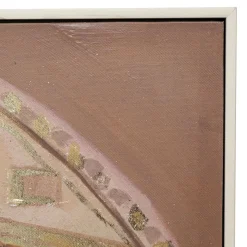 3S. x Home Toile peinte encadrée New