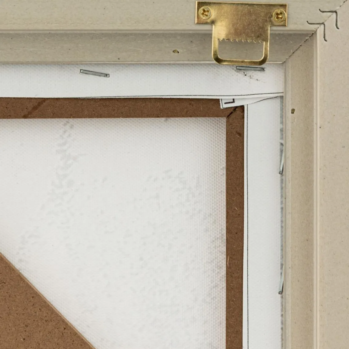 3S. x Home Toile peinte encadrée Margaret