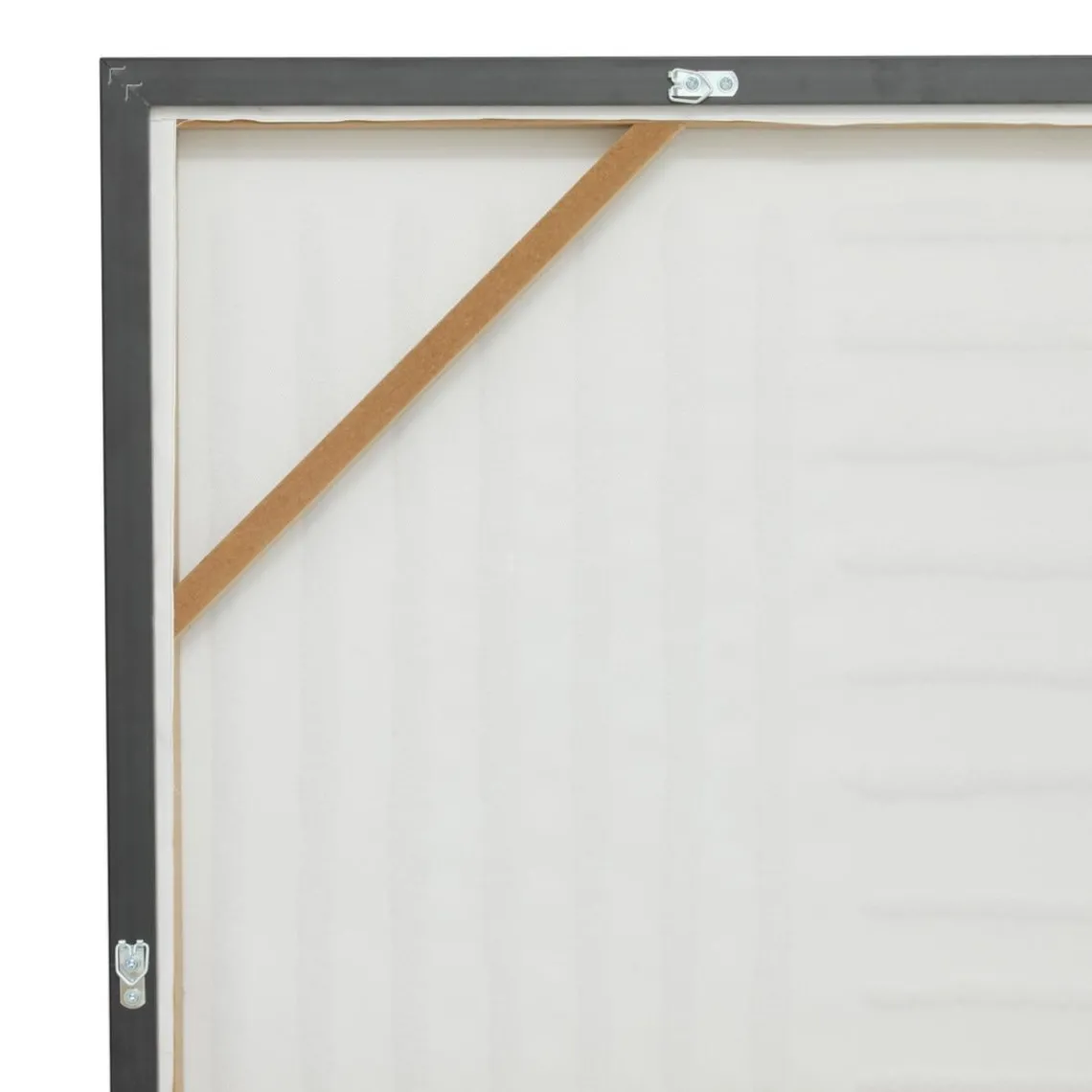 3S. x Home Toile peinte encadrée Roshan vert