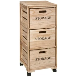 3S. x Home Tour 3 portes à roulettes enois cagette Best