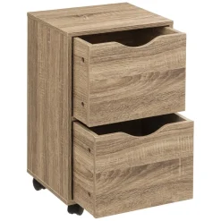 3S. x Home Tour 2 Tiroirs Roulettes Nat Outlet