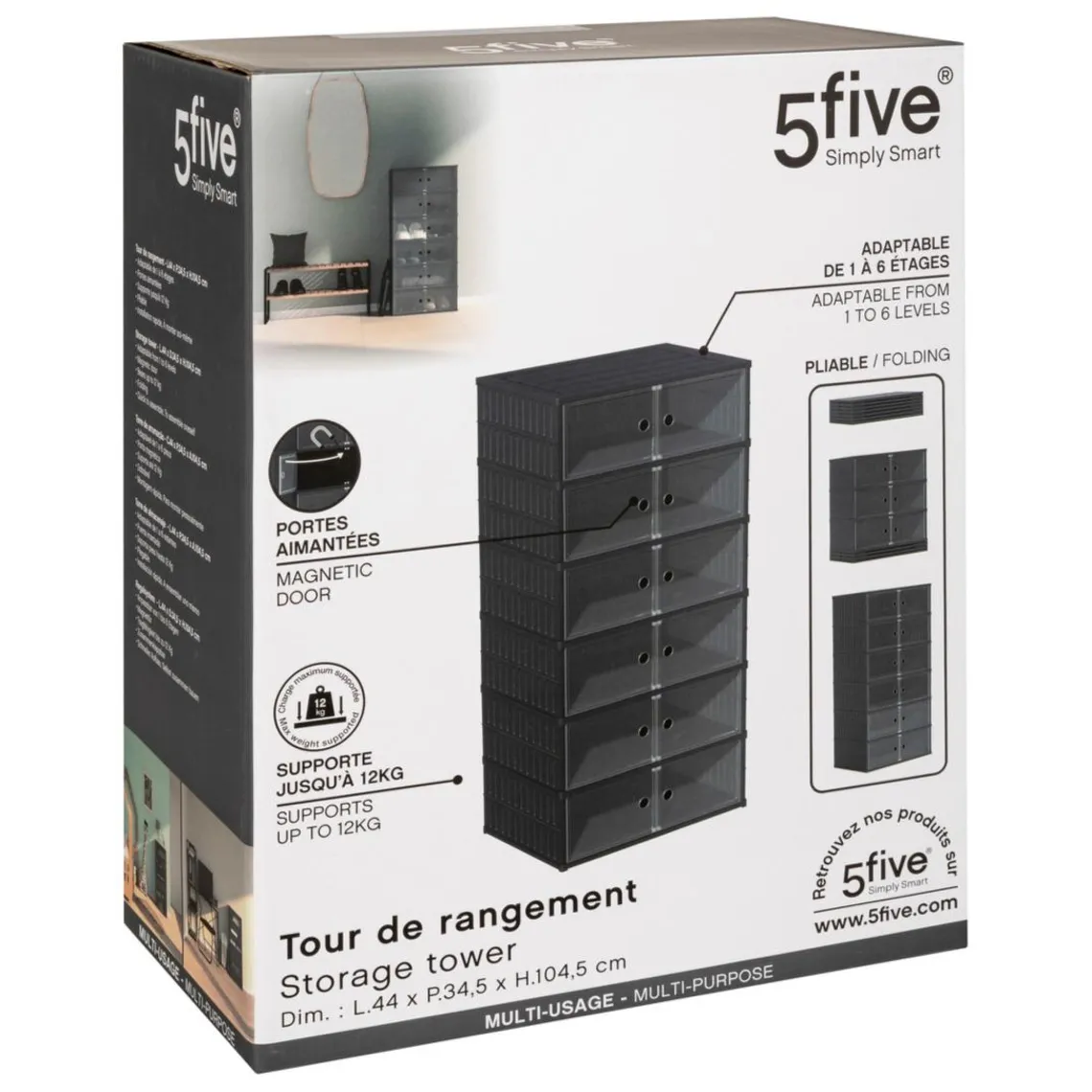 3S. x Home Tour de rangement pliable Clearance