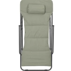 3S. x Home Transat Pliant en Métal vert kaki