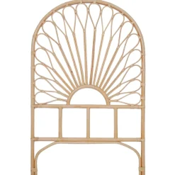 3S. x Home Tête de lit en rotin design intemporel des finitions soignées Discount