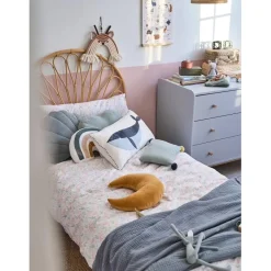 3S. x Home Tête de lit en rotin design intemporel des finitions soignées Discount