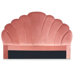 3S. x Home Tête de lit Mermaid 160 cm Velours Rose New