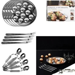 3S. x Home Ustensile À Escargots X12 M12 Sale