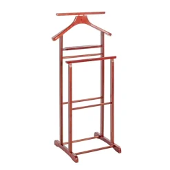 3S. x Home Valet de chambre cerisier en bois Discount