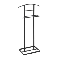 3S. x Home valet en métal laqué noir New