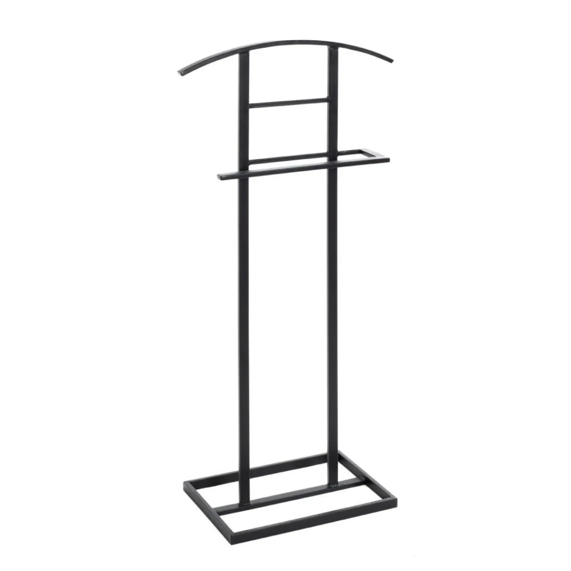 3S. x Home valet en métal laqué noir New