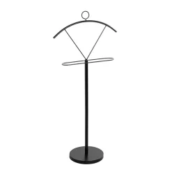 3S. x Home Valet Noir en tube d'acier laqué Outlet