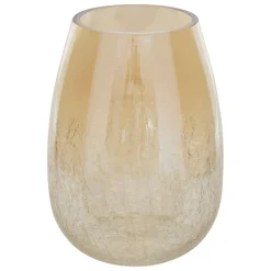 3S. x Home Vase Alexis transparent Doré