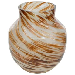 3S. x Home Vase Arvo Marron Sale