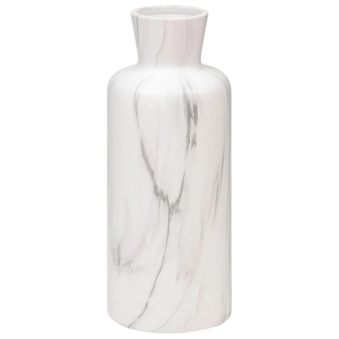 3S. x Home Vase effet marbre Blanc New