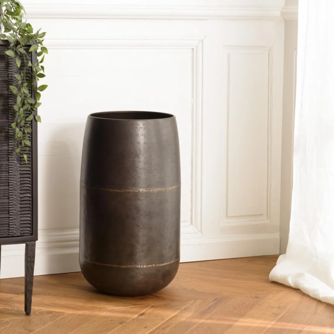 Macabane Vase en Acier couleur Bronze cuivré JOHAN Outlet