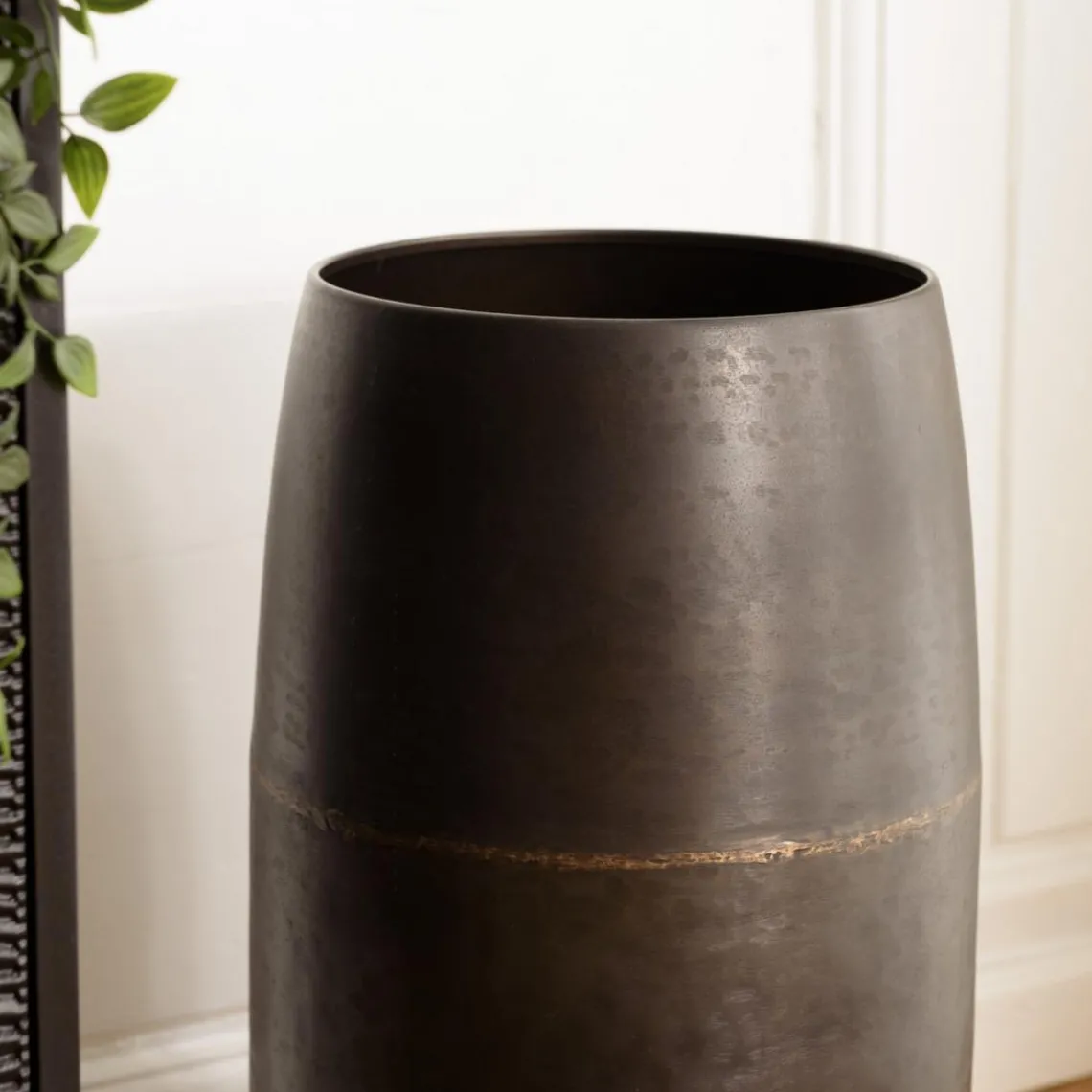 Macabane Vase en Acier couleur Bronze cuivré JOHAN Outlet