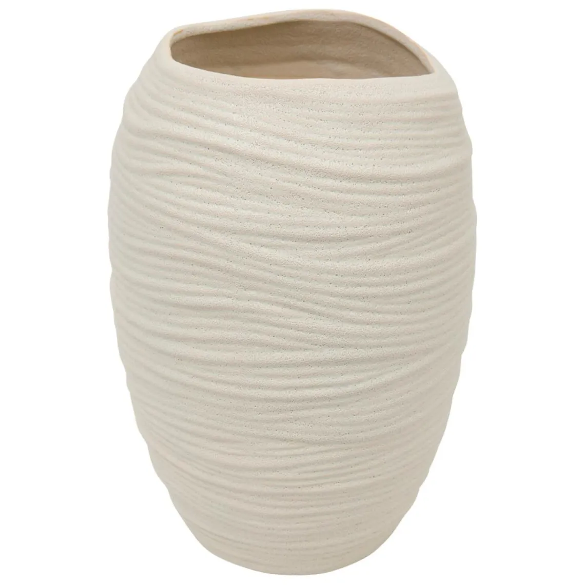 3S. x Home Vase Prudi blanc Clearance