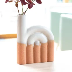 Becquet Vase rebecca beige rose grand modèle Hot