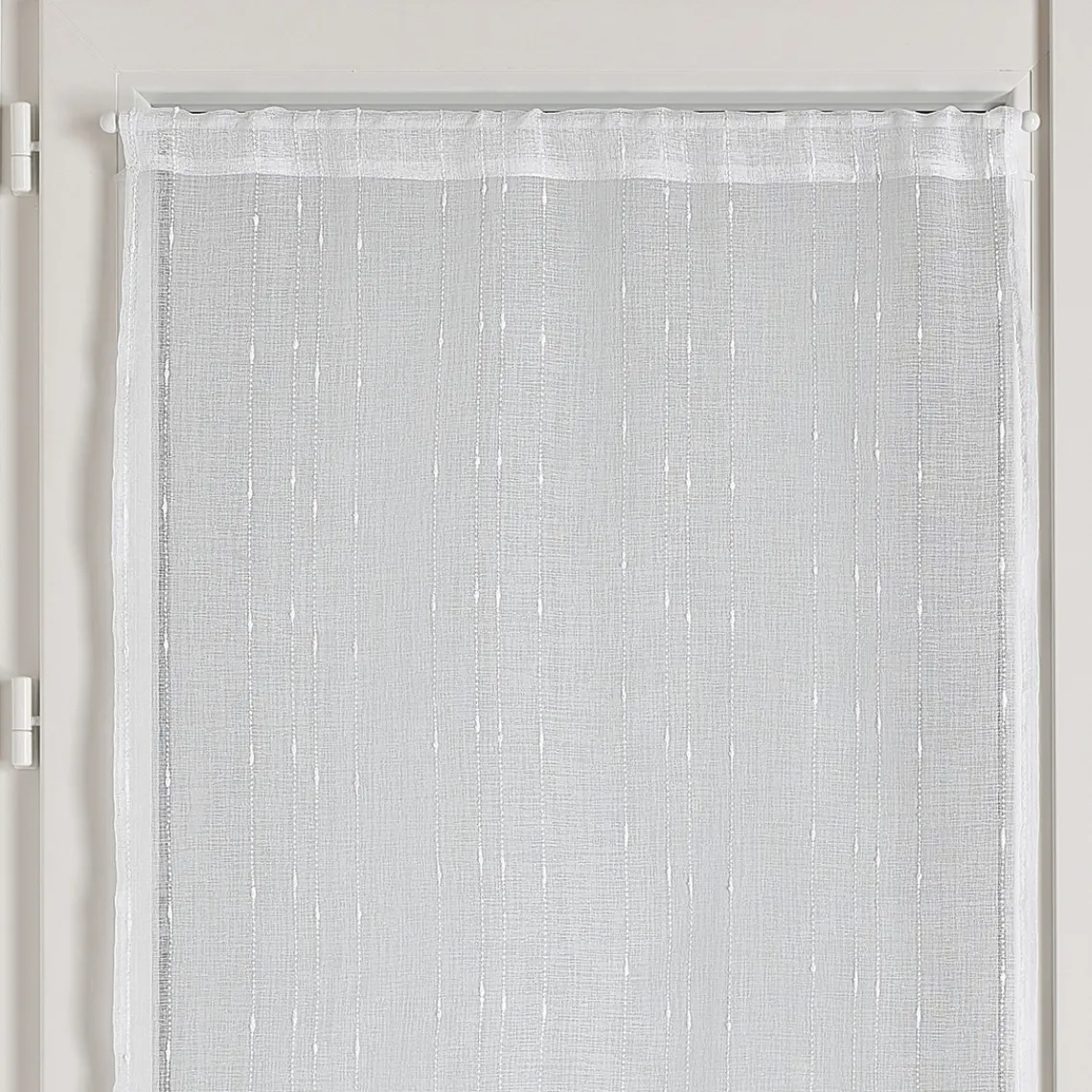 3S. x Home Vd paire en etamine fils flammes ASTORIA - Blanc New