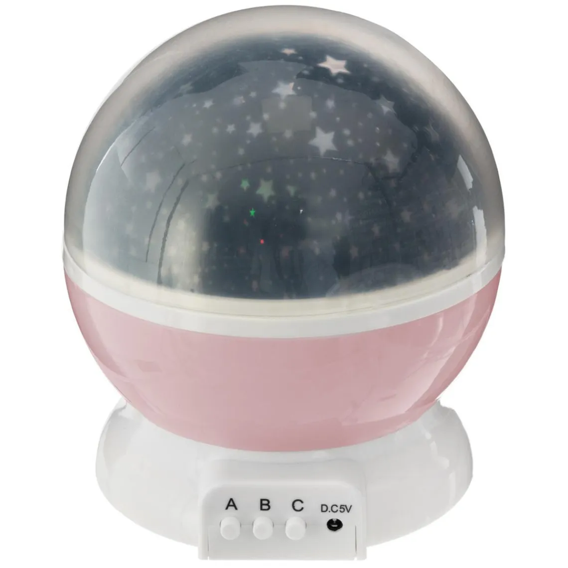 3S. x Home Veilleuse Projo Rotative Rose Clearance