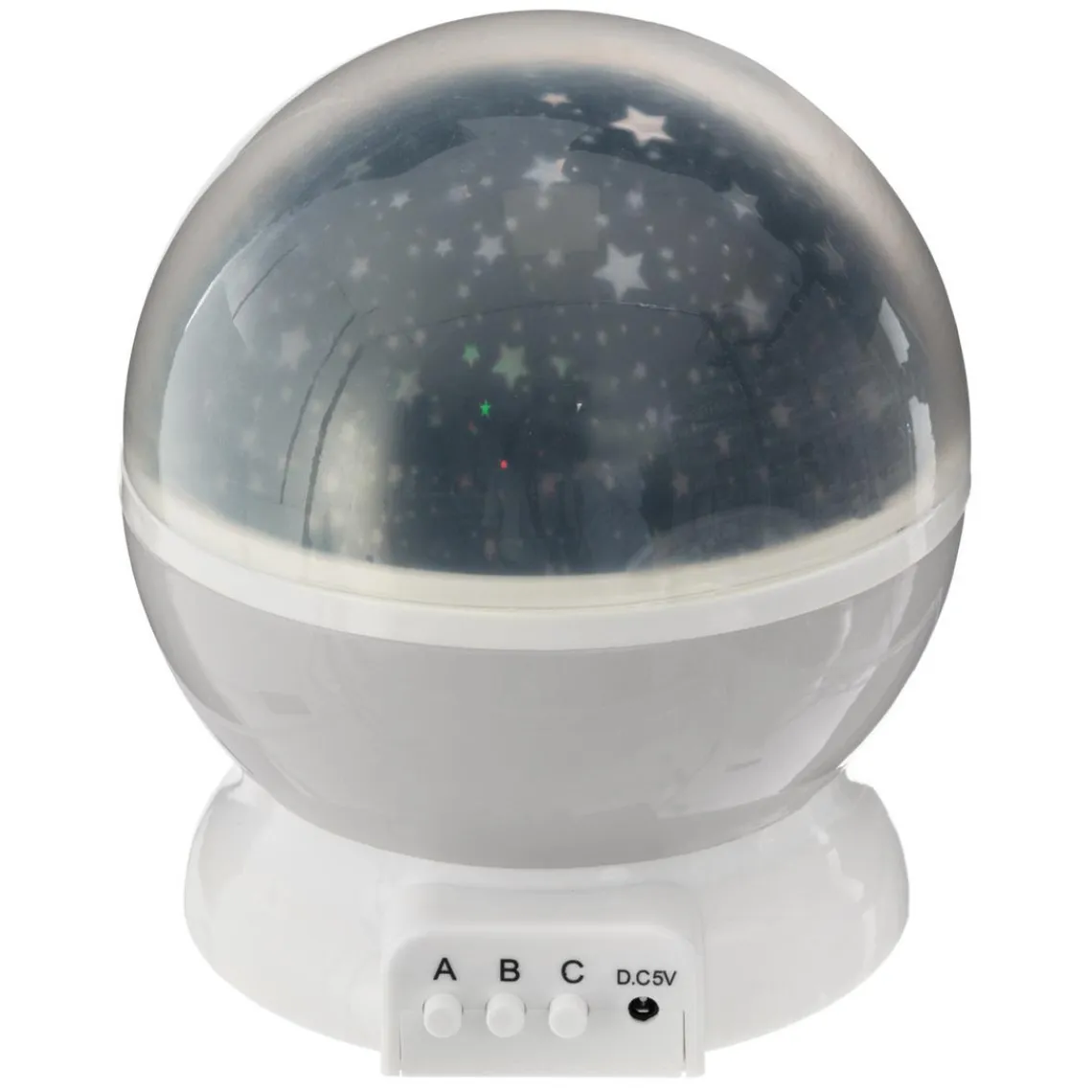 3S. x Home Veilleuse Projo Rotative Grise Discount