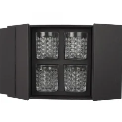 3S. x Home Verre A Whisky X4 En Coffret New