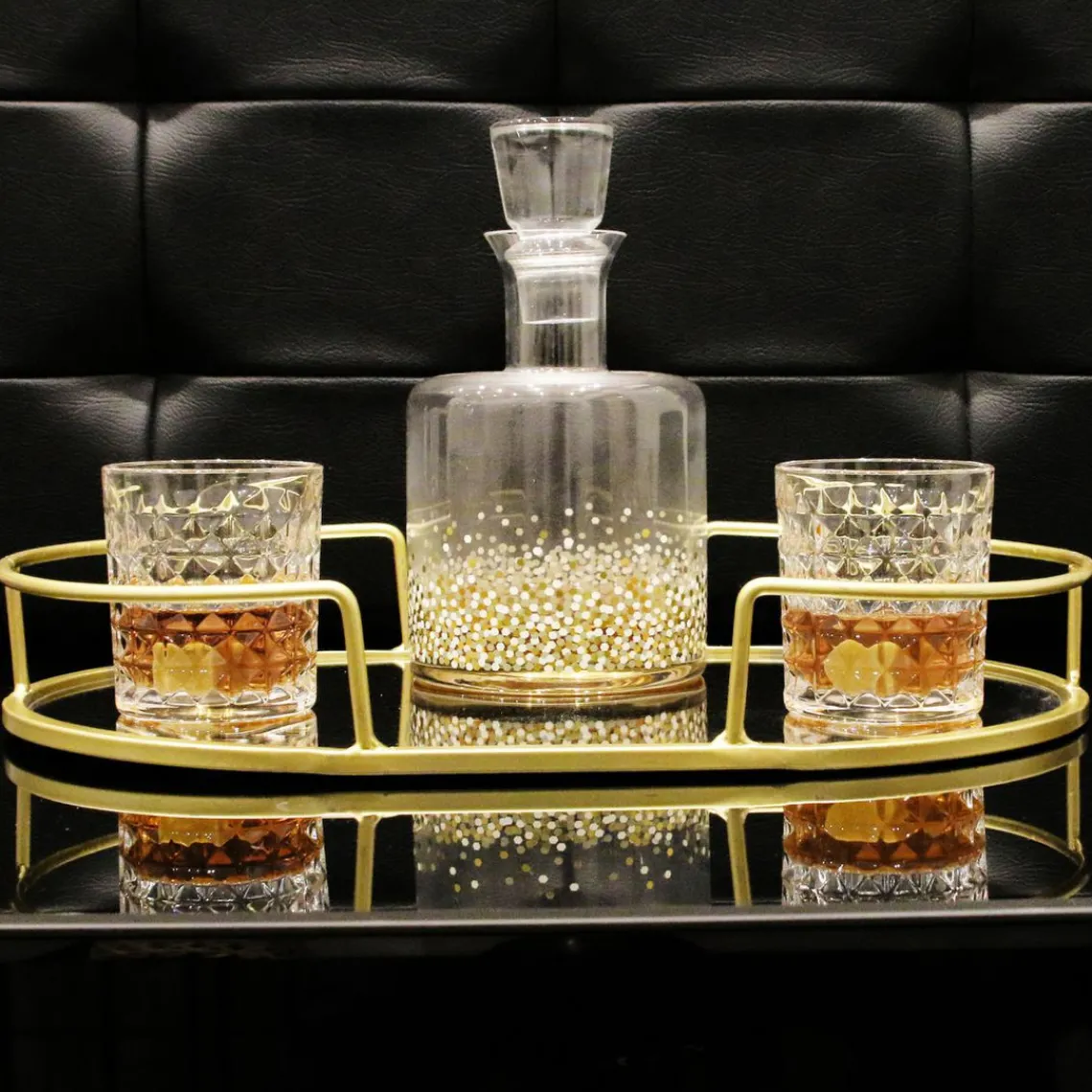 3S. x Home Verre A Whisky X4 En Coffret New