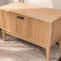 Nordlys Vestiaire Entrée Bois et Metal Porte Manteau Marron Clearance