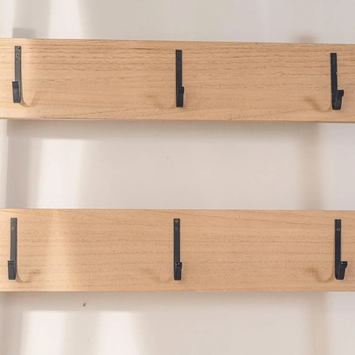 Nordlys Vestiaire Entrée Bois et Metal Porte Manteau Marron Clearance