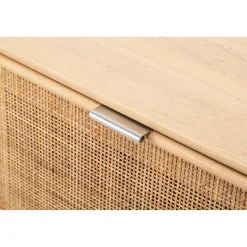 3S. x Home Vestiaire Entrée Bois Massif Porte Manteau Rotin Clearance