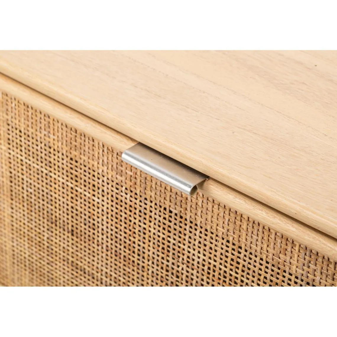 3S. x Home Vestiaire Entrée Bois Massif Porte Manteau Rotin Clearance