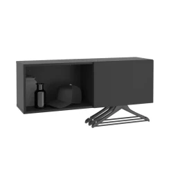 3S. x Home Vestiaire murale DARK 8 anthracite Clearance