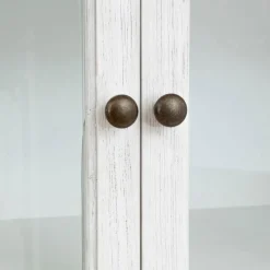 3S. x Home Vitrine 4 portes OBLIA blanc Clearance