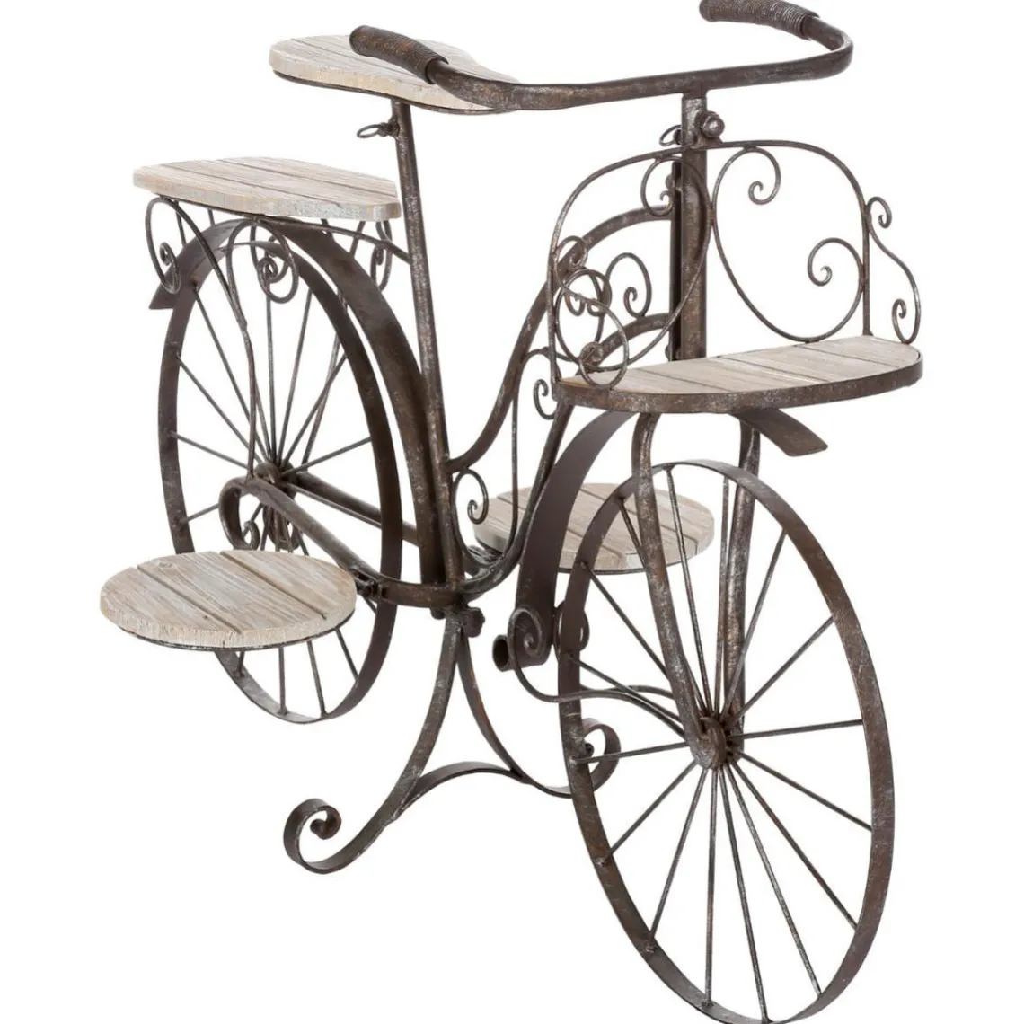 3S. x Home Vélo bois porte plantes H59 Sale