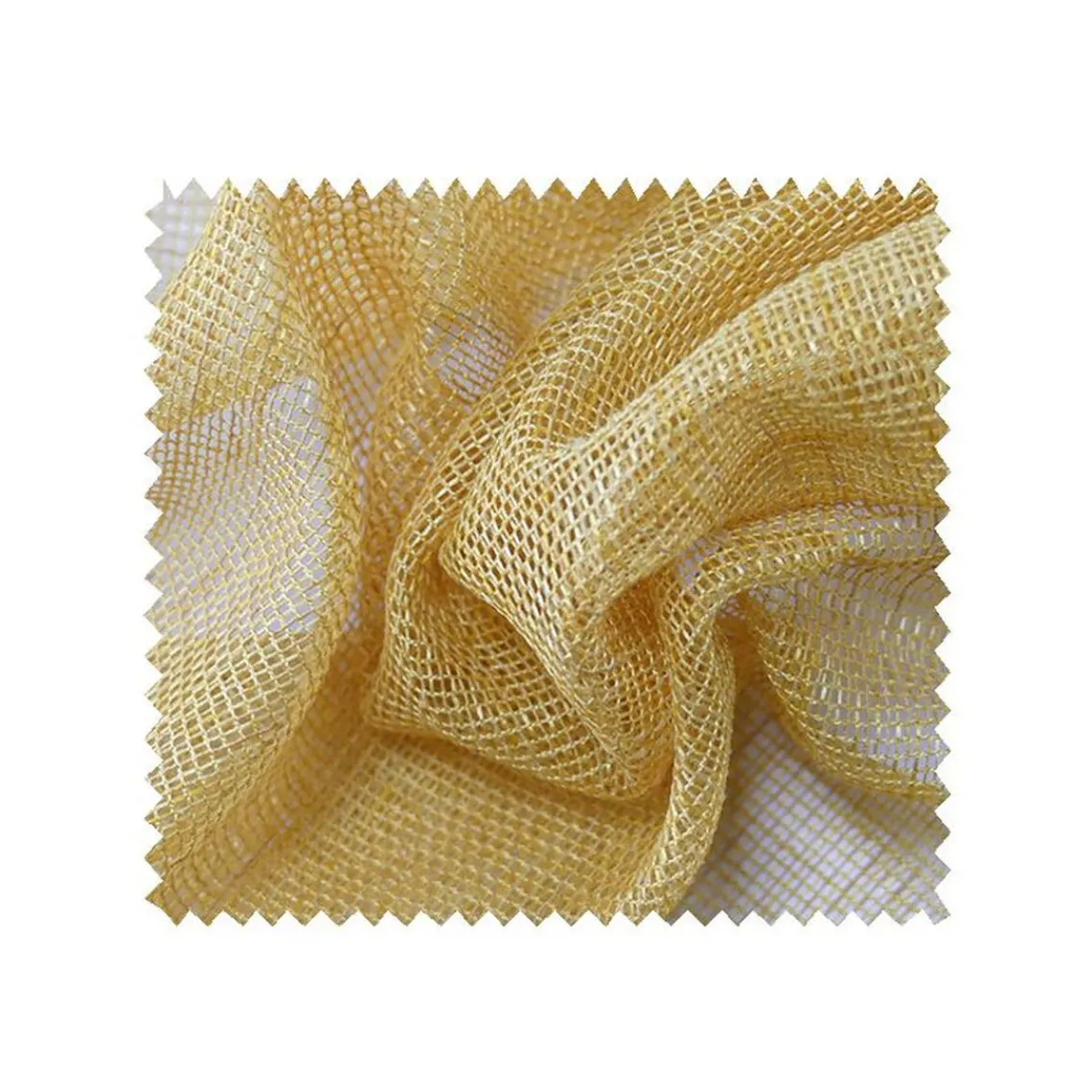 3S. x Home Voilage en Étamine Fantaisie 140x260 BELUGA - Or Online