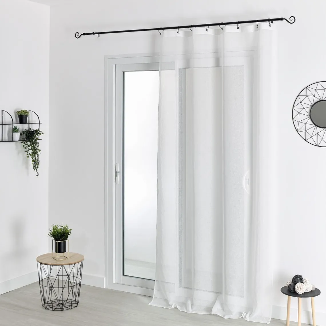 3S. x Home Voilage Etamine Unie Blanc Online