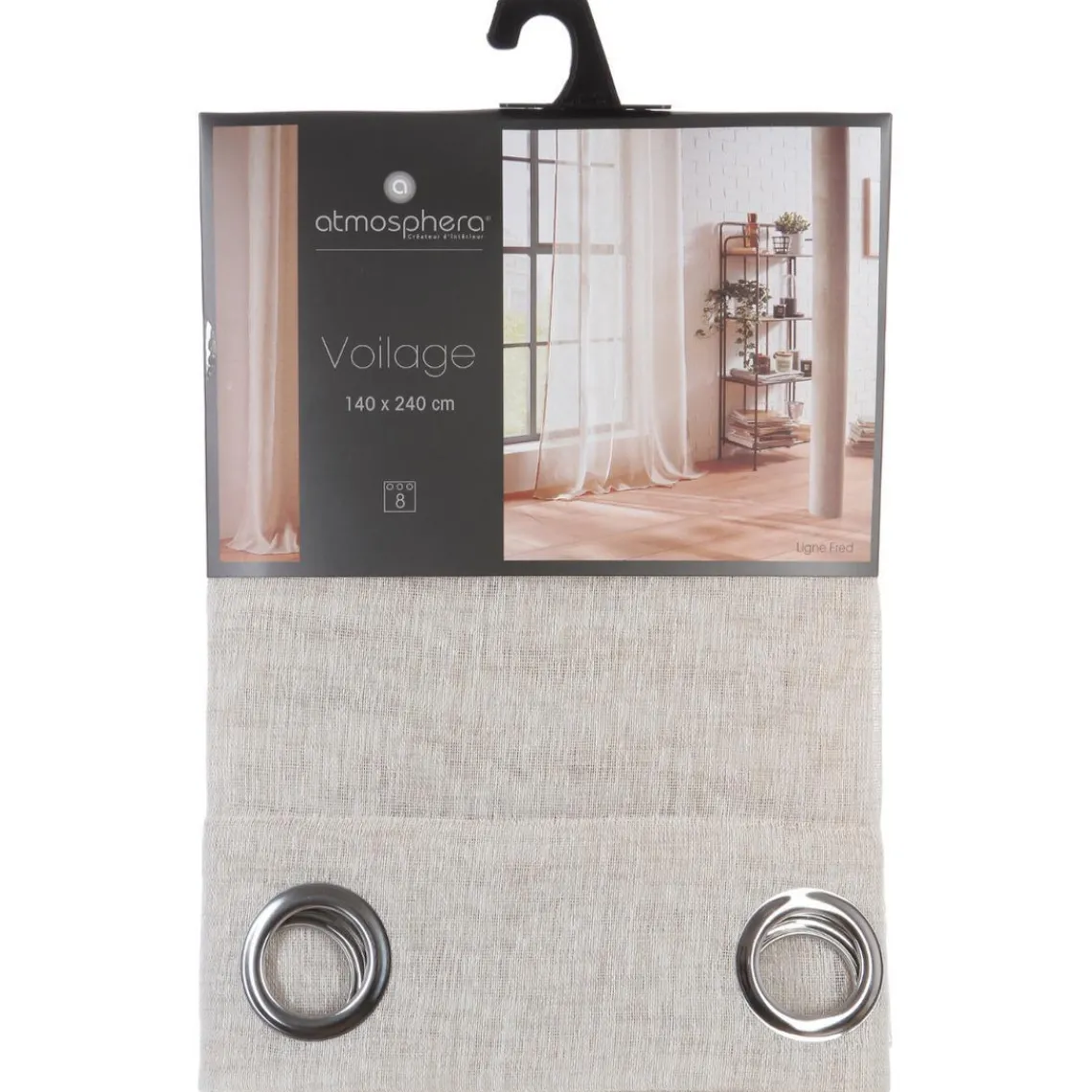 3S. x Home Voilage lin 140x240 Hot