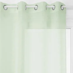 3S. x Home Voilage Louis 140x240cm - vert céladon Celadon Clearance