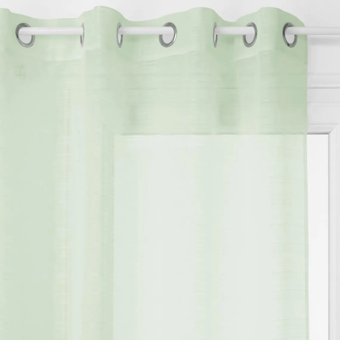 3S. x Home Voilage Louis 140x240cm - vert céladon Celadon Clearance