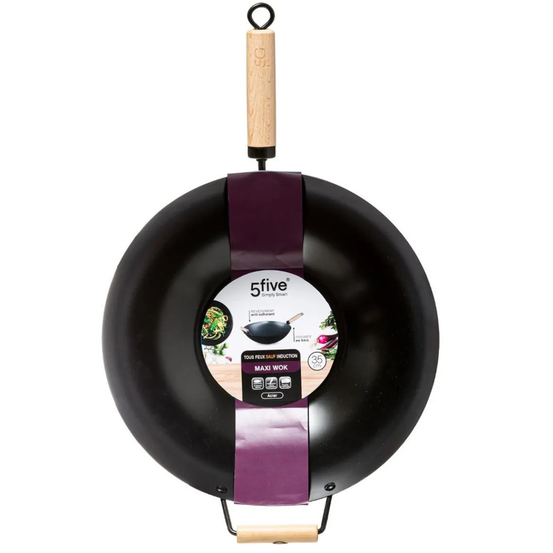 3S. x Home Wok fonte 35 cm