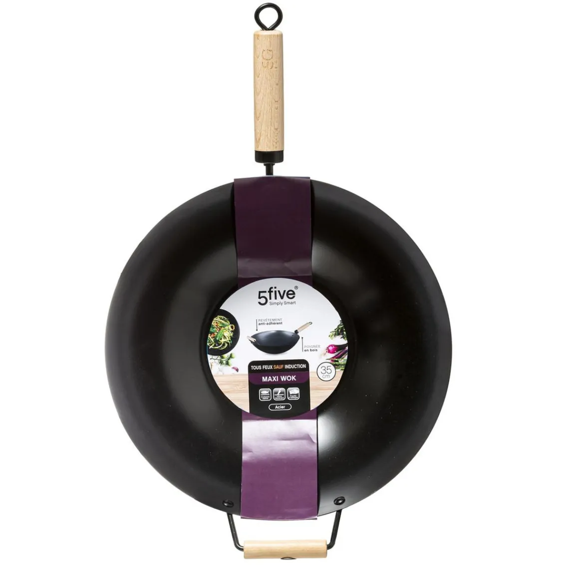 3S. x Home Wok fonte 35 cm